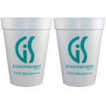 14 Oz. Foam Cup with Logo