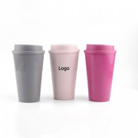 Customized Plastic Coffee Cup with Lid