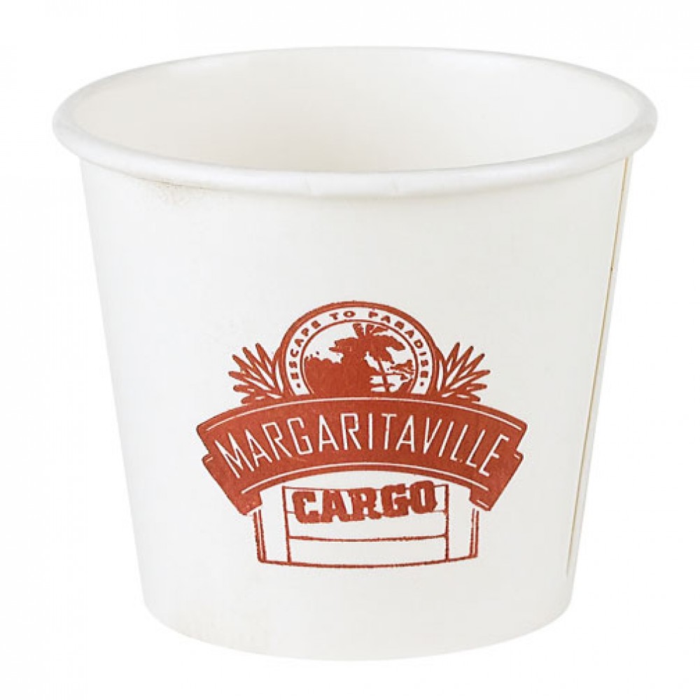 Customized 4 Oz. White Paper Cup