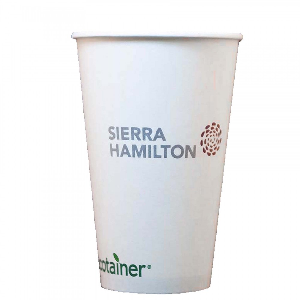 16oz Eco-Friendly Paper Cup with Logo