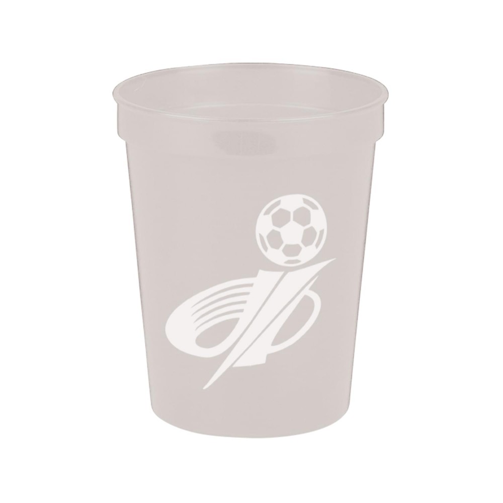 Cups-On-The-Go -16 Oz. Transparent Stadium Cup with Logo
