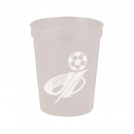 Cups-On-The-Go -16 Oz. Transparent Stadium Cup with Logo