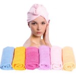 Custom Quick Turban Hair-Drying Absorbent Microfiber Towel