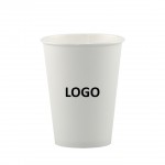 Custom Heavy Duty White Paper Cups with Logo