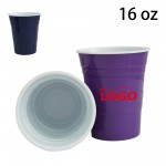 Customized 16oz. Double Wall Plastic Party Cup