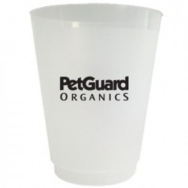 16 Oz. Frost Flex Plastic Cup (Offset Printing) with Logo