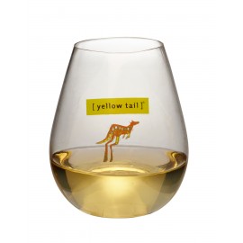 4 Oz. Plastic Stemless Wine with Logo