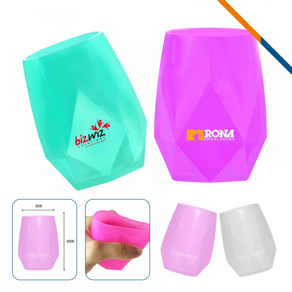 Custom Branded Coconut Silicone Glass Custom Branded Coconut Silicone Glass