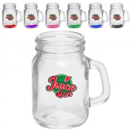 4.5 oz. Mason Jar Sampler Glasses with Logo
