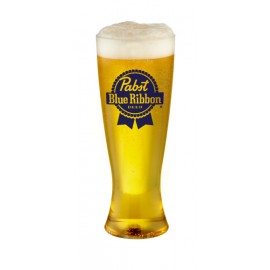 12 Oz. Plastic Pilsner Glass with Logo