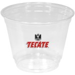 Custom Imprinted 9 Oz. EasyLine Clear Plastic Plastic Cup (Petite Line)