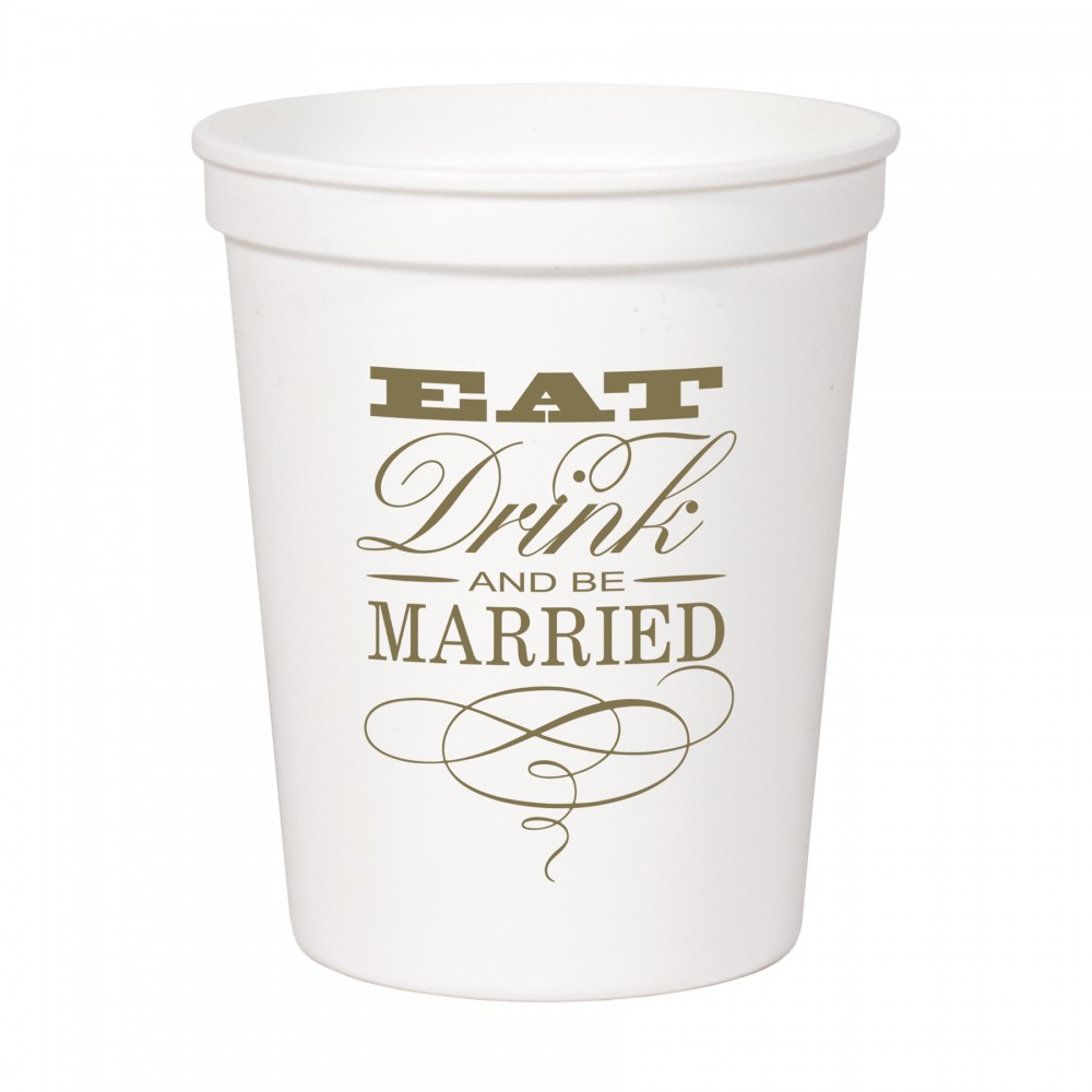 Custom Imprinted 16 Oz. Smooth White Stadium Cup (Grande Line) Custom Imprinted 16 Oz. Smooth White Stadium Cup (Grande Line)