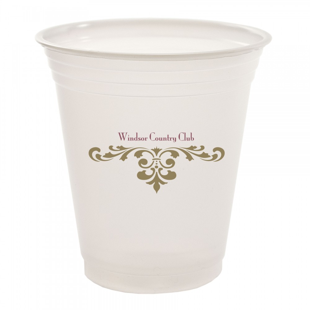 Logo Printed 12 Oz. Soft-Sided Translucent Plastic Cup (Petite Line) Logo Printed 12 Oz. Soft-Sided Translucent Plastic Cup (Petite Line)