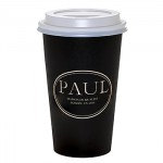 16 Oz. Paper Hot Cup - Flexographic Printed Custom Imprinted