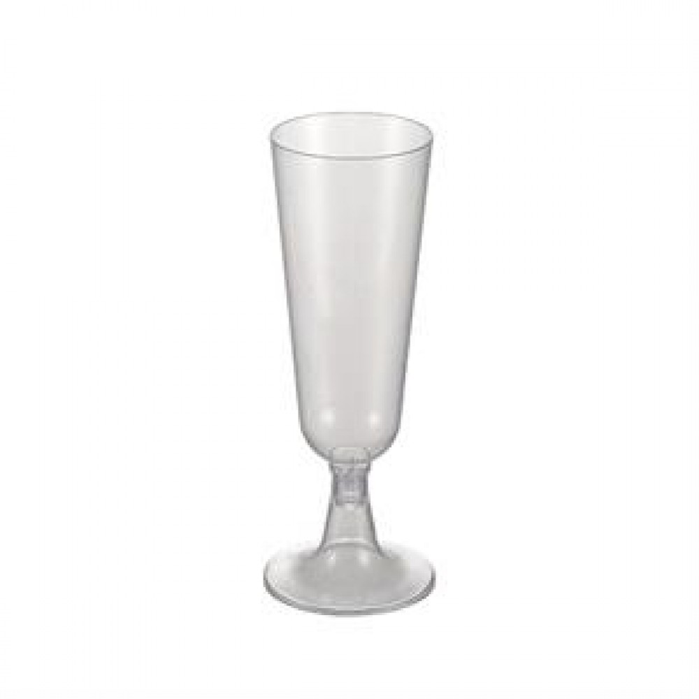 Plastic Champagne Cup. with Logo