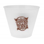 9 oz. Frost-Flex Plastic Stadium Cup with Logo