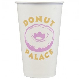 Logo Printed Double Wall Paper Cups (16 Oz.)