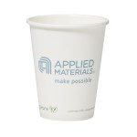 Personalized 8 Oz. Compostable Paper Cup