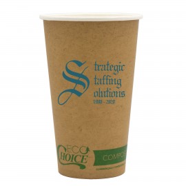 Customized 16oz Kraft Paper Cup