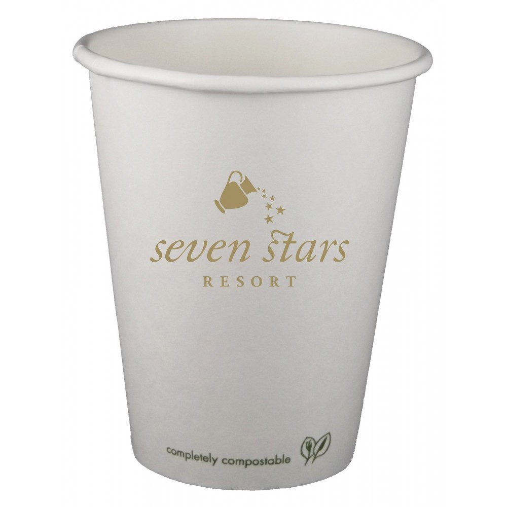 Promotional 12 Oz. Eco-Friendly Compostable Paper Hot Cup - OFFSET PRINTED