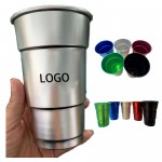 16oz Reusable Aluminum Cups MOQ 50pcs with Logo