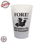 12 Oz. Frost Flex Stadium Cups with Logo