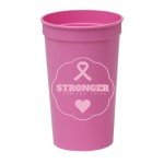 22 Oz. Stadium Cup- Made in the USA Logo Printed