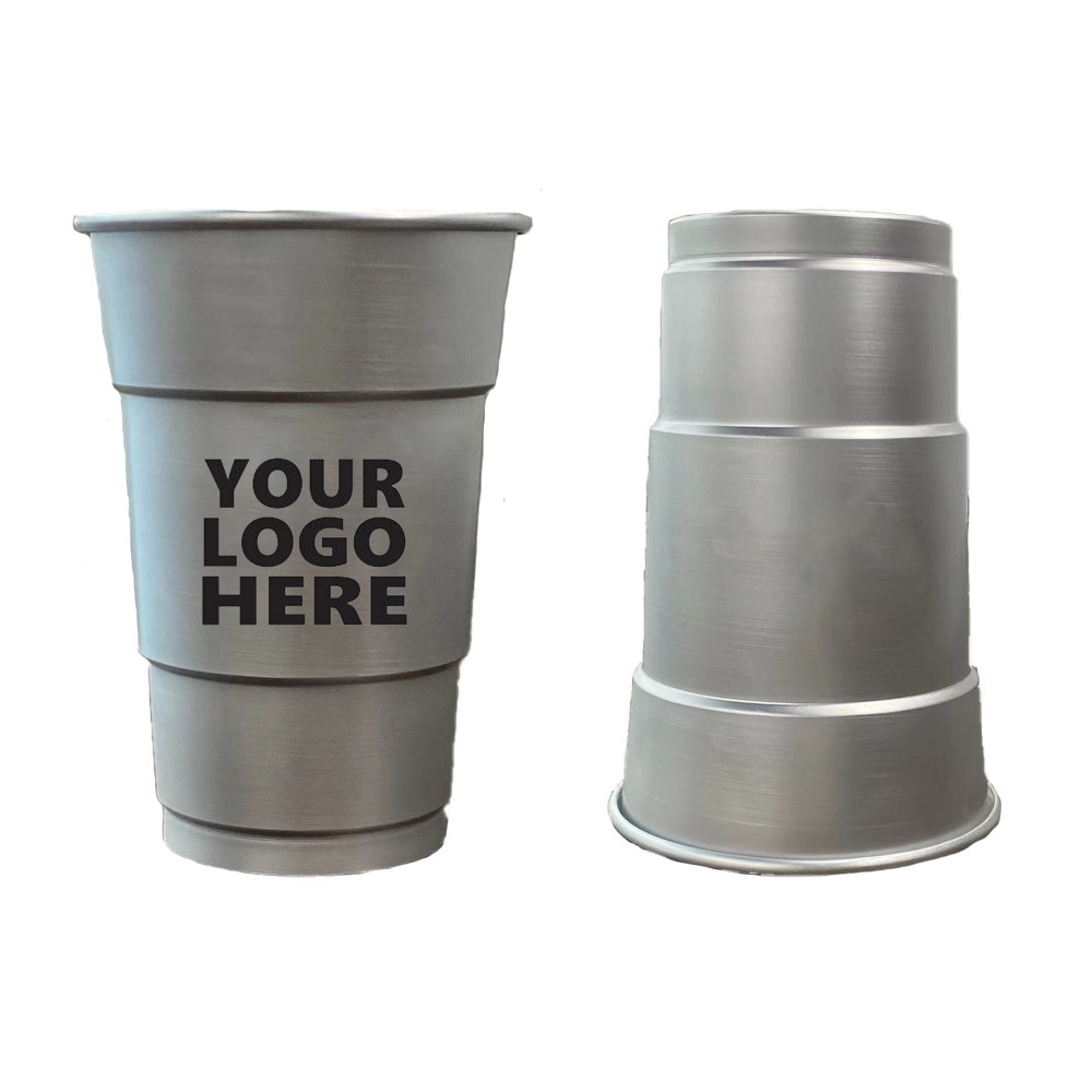 Ball Aluminum Cup Recyclable Party Cups, 16 oz. Cup, 30 Cups Per