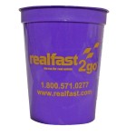 Custom Imprinted 16 Oz. Smooth Colored Cup (Grande Line)