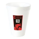 16 Oz. Foam Cup (Petite Line) Custom Imprinted