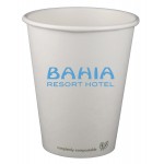 Personalized 8 Oz. Eco-Friendly Compostable Paper Hot Cup - OFFSET PRINTED