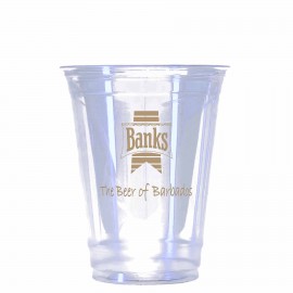 16oz Clear Soft Sided Cup with Logo