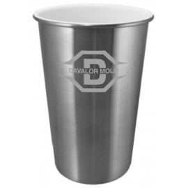 Logo Branded 16 Oz. Boss CeramiSteel Premium Stainless Pint Cup