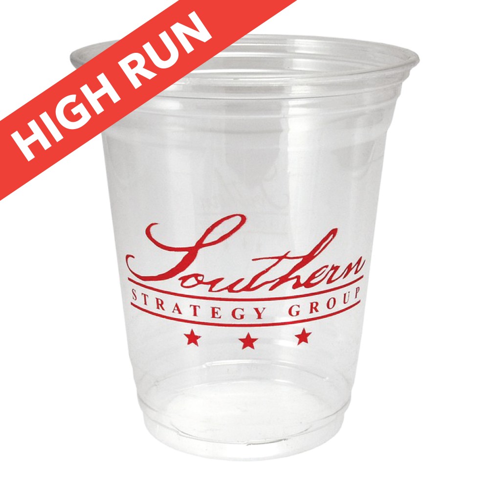 Personalized 16 oz. PET Plastic Cup - High Run
