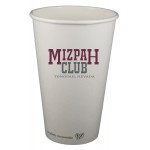 16 Oz. Eco-Friendly Compostable Paper Hot Cup (QuickShip) with Logo