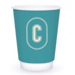 Customized 12 Oz. Double Wall Insulated Paper Hot Cup