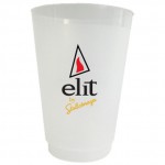 Custom 14 Oz. Frost Flex Plastic Cup (Silk Screen Printing)