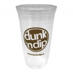 24 Oz. Standard Clear Plastic Cup Custom Branded