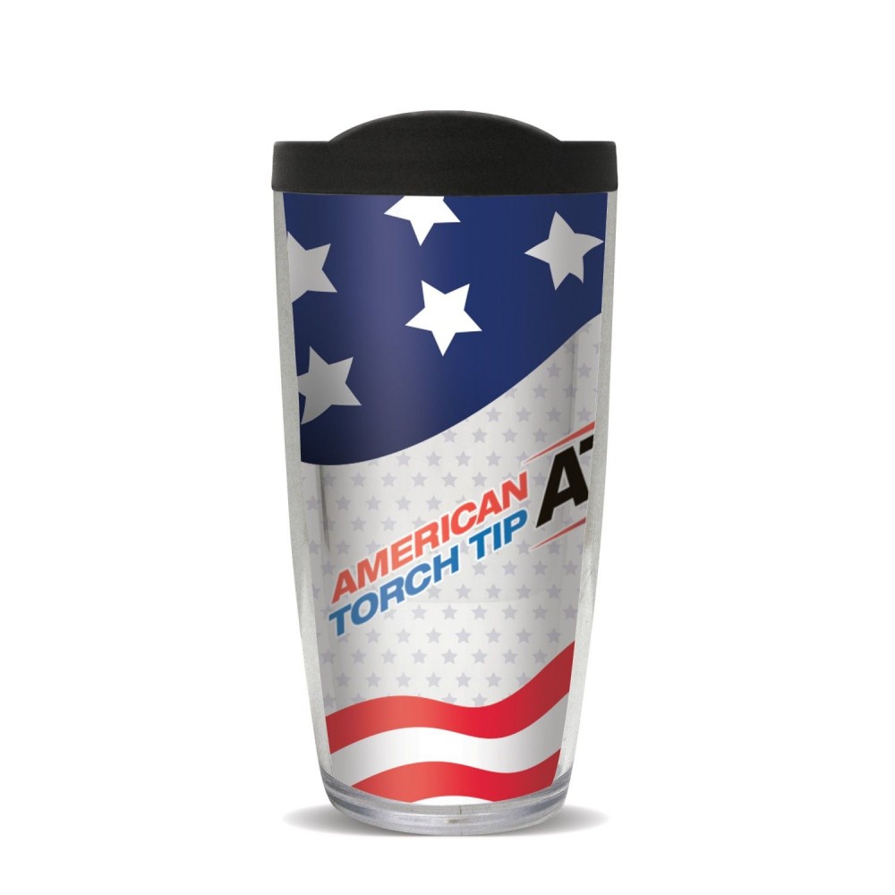Custom Imprinted 16 Oz. Polycarbonate Double Wall Insulated Tumbler W/Lid Custom Imprinted 16 Oz. Polycarbonate Double Wall Insulated Tumbler W/Lid