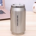 12 Oz. Cola Can Stainless Steel Cup with Logo