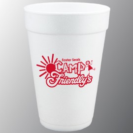 16 Oz. Foam Cups with Logo