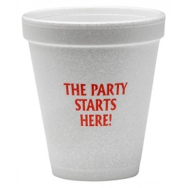 8 oz. Foam Cup with Logo