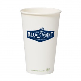 Customized 16 Oz. Compostable Paper Cup