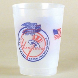 10 Oz. Frost Flex Plastic Cup (Offset Printing) with Logo