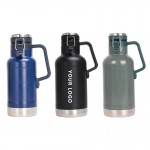 Personalized Double Wall Insulated Vacuum Flask With Handle