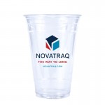 20 Oz. Clear PET Plastic Cold Cup Logo Printed