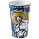 22 oz. Classic Smooth Walled Plastic Stadium Cup with our RealColor360 Imprint with Logo