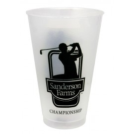 Customized 20 oz. Frost-Flex Plastic Stadium Cup