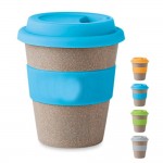 Biodegradable Bamboo Fiber Coffee Cup Custom Branded
