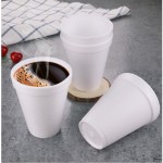 Logo Branded 12 Ounce Hot Cold Foam Cup